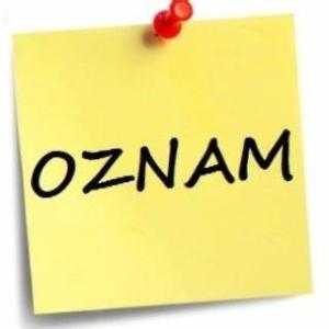 Oznam 1